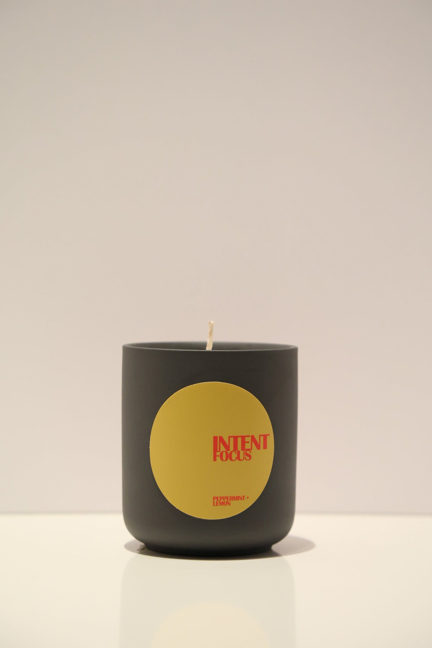 Candle Dark Grey